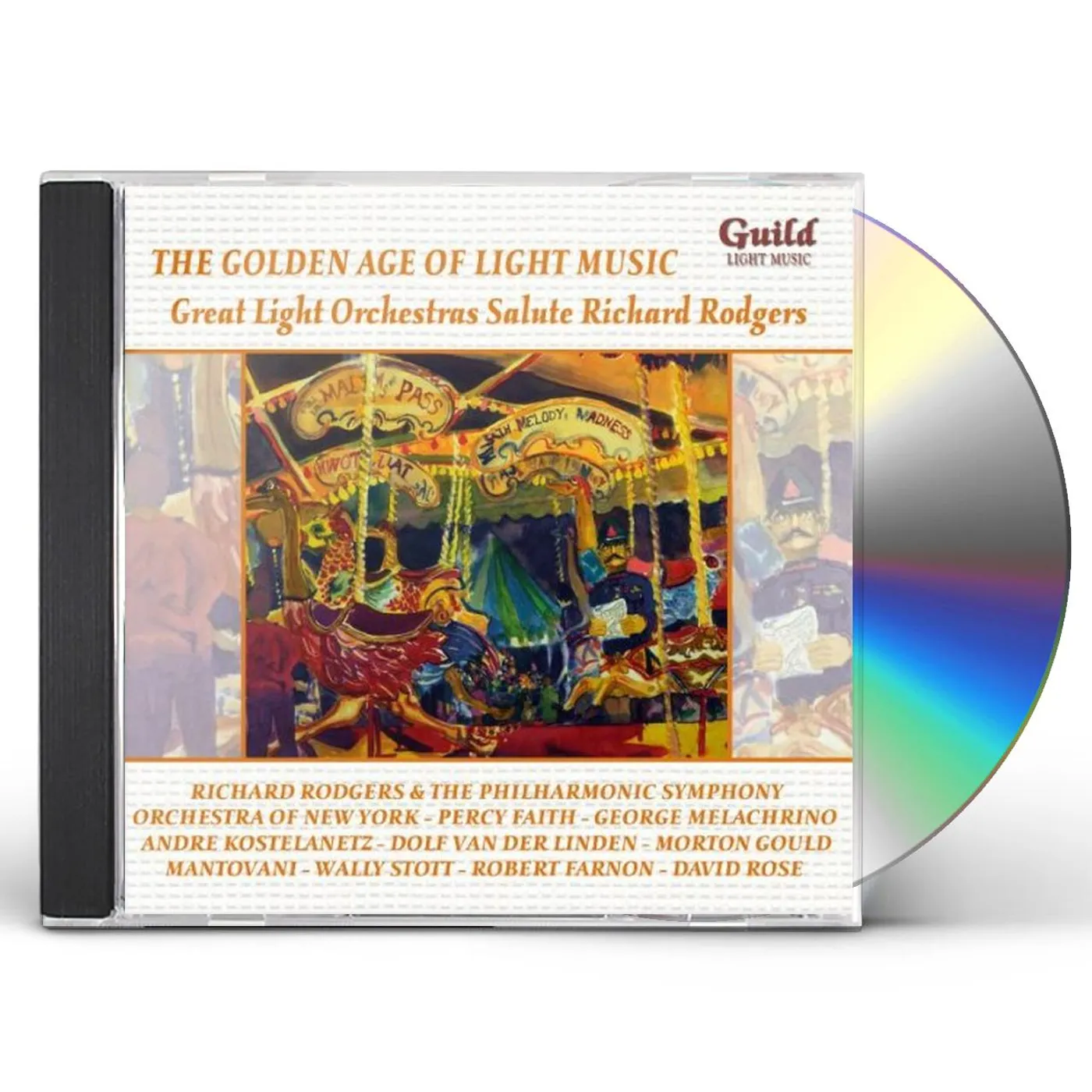 Richard Rodgers GREAT LIGHT ORCHESTRAS SALUTE CD