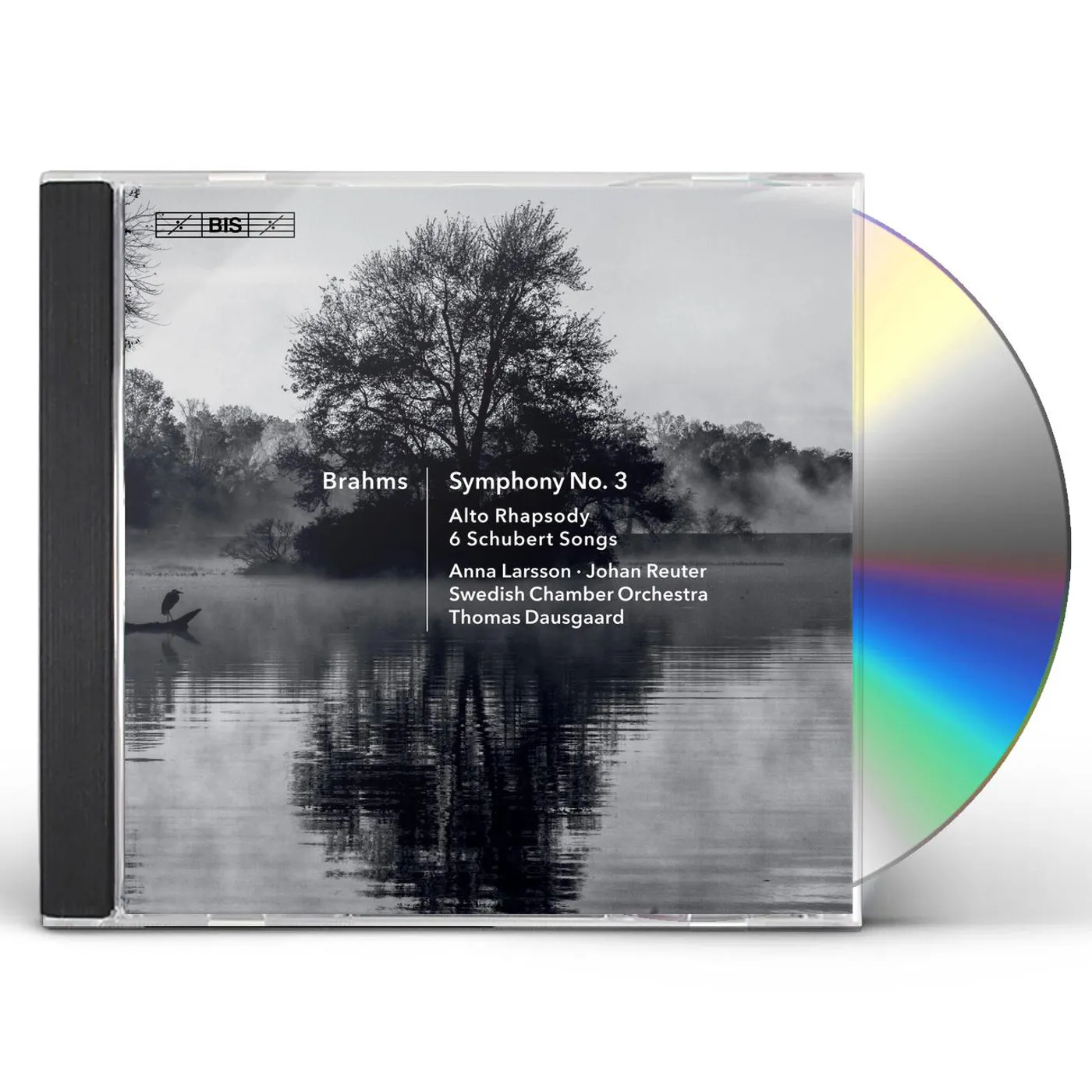 Johannes Brahms SYMPHONY 3 / ALTO RHAPSODY / 6 SCHUBERT SONGS Super Audio CD