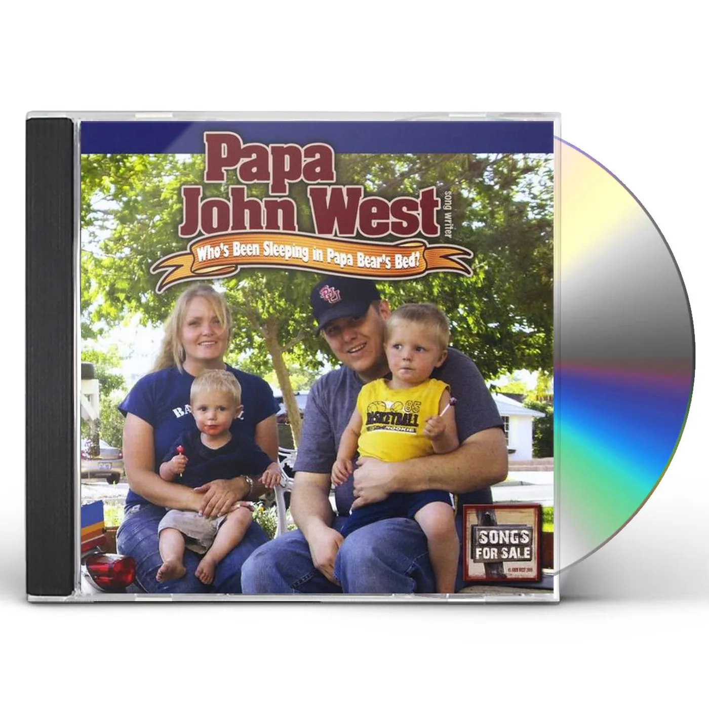John West WHOS BEEN SLEEPING IN PAPA BEARS BED CD