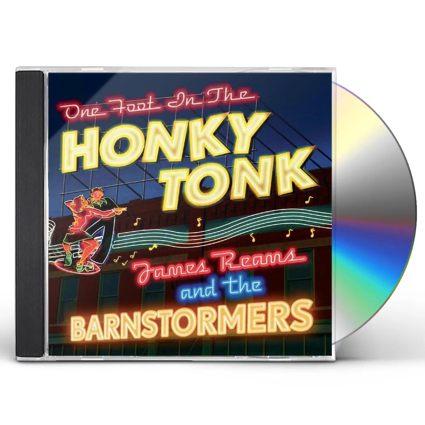 James Reams ONE FOOT IN THE HONKY TONK CD
