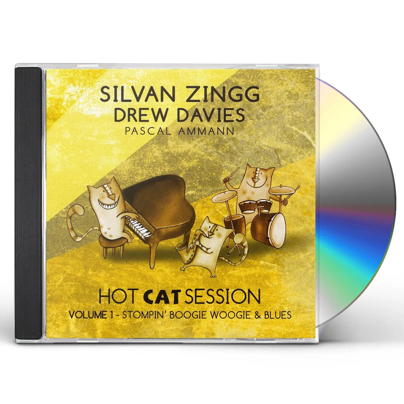 Silvan Zingg HOT CAT SESSION, VOL. 1 STOMPIN' BOOGIE WOOGIE CD