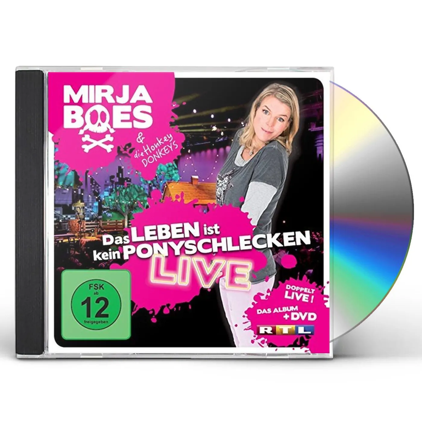 Mirja Boes DAS LEBEN IST KEIN PONYSCHLECKEN - LIVE CD