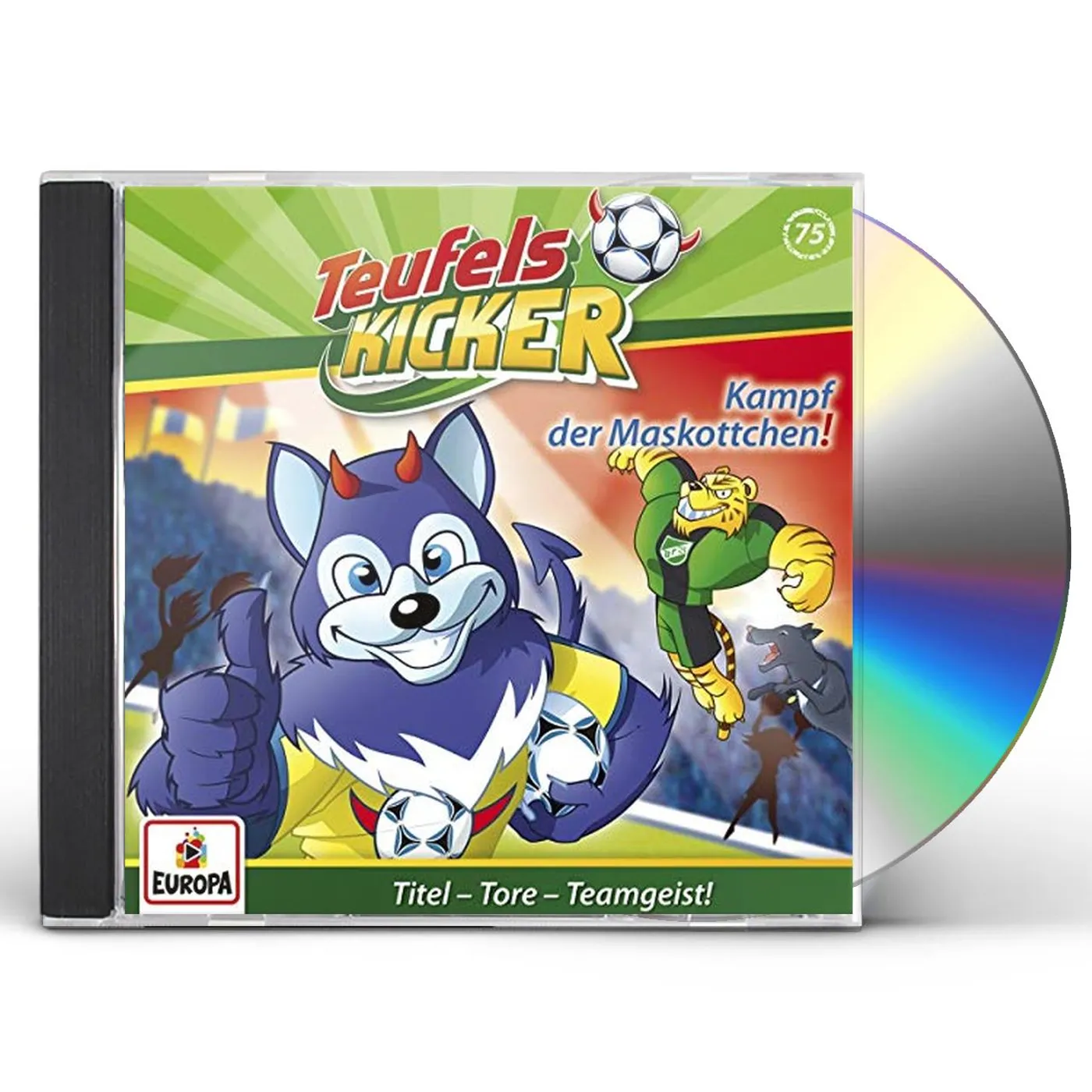 Teufelskicker 075/KAMPF DER MASKOTTCHEN CD