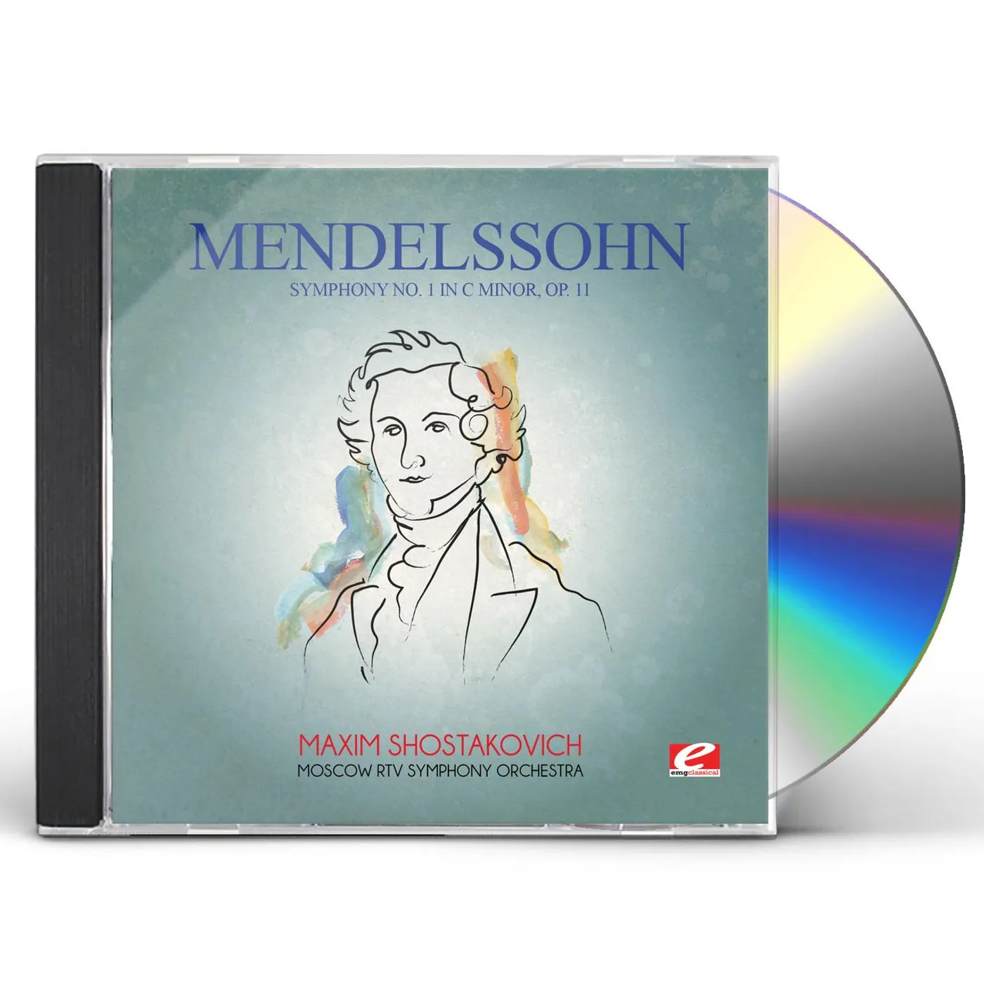 Felix Mendelssohn MENDELSSOHN: SYMPHONY NO 1 IN C MINOR OP 11 CD