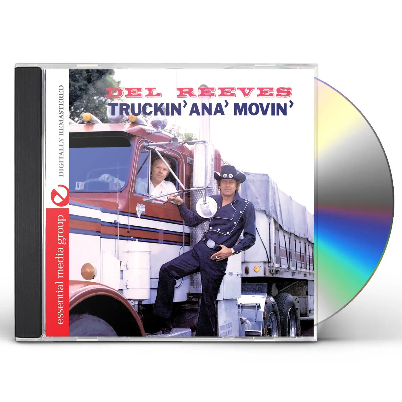Del Reeves TRUCKIN ANA MOVIN CD
