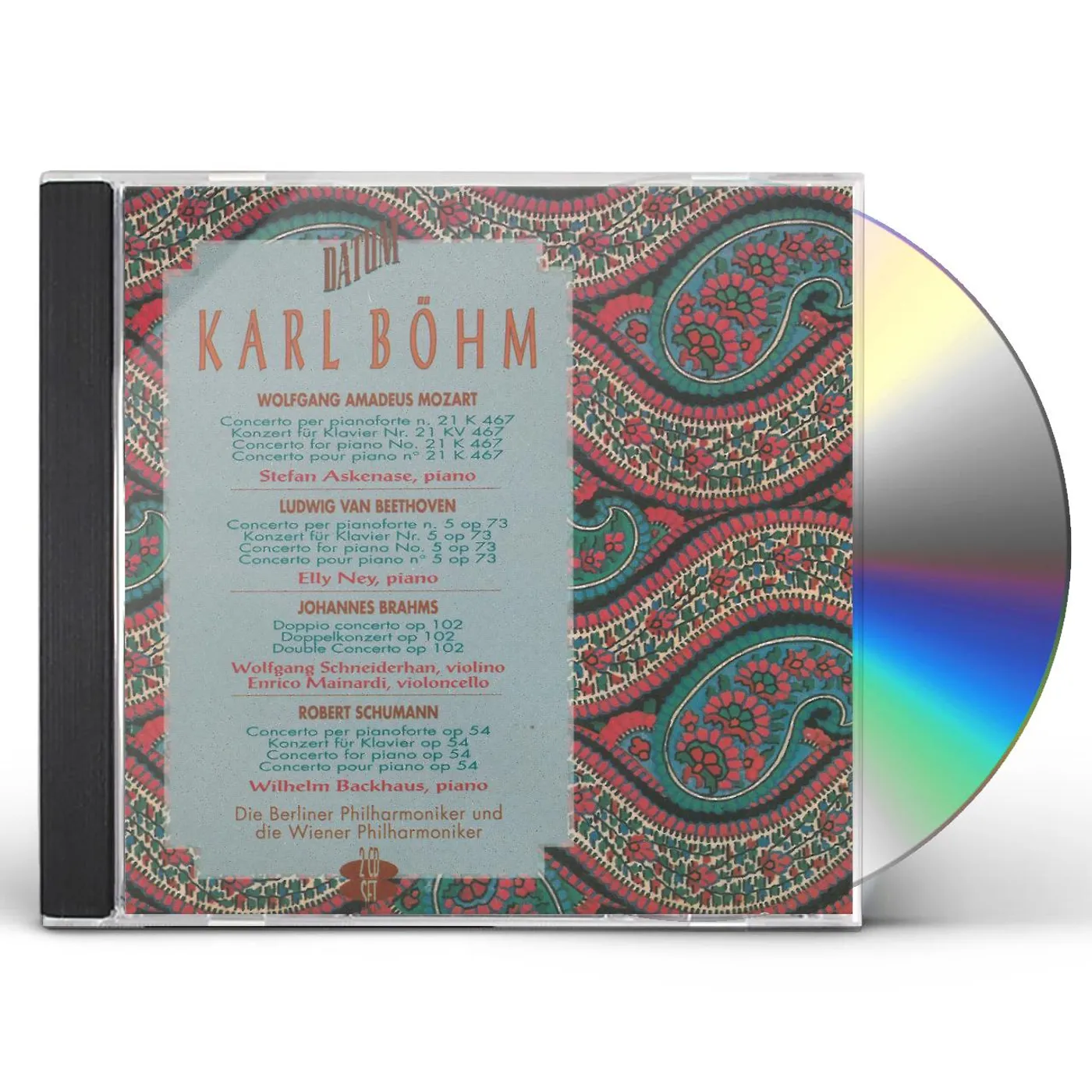 KARL BOHM CONDUCTS MOZART & Ludwig van Beethoven CD