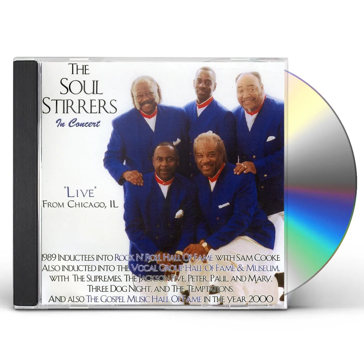 The Soul Stirrers IN CONCERT/LIVE FROM CHICAGO IL CD