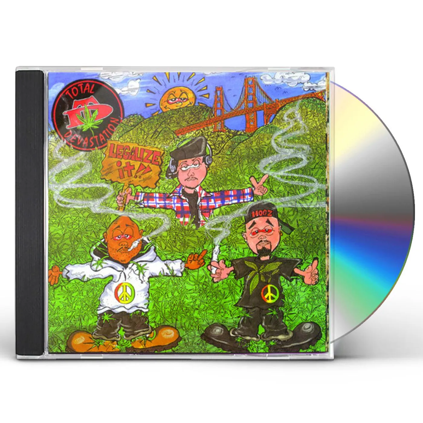 Total Devastation LEGALIZE IT CD