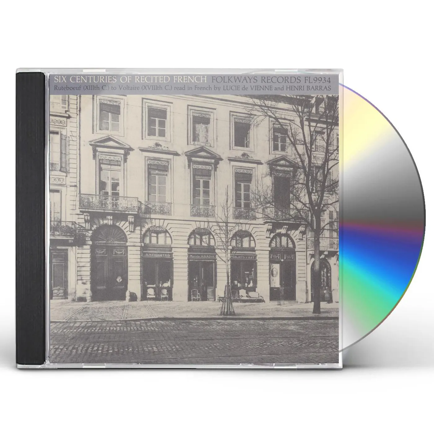 Lucie de Vienne Blanc SIX CENTURIES OF RECITED FRENCH: RUTEBOEUF CD