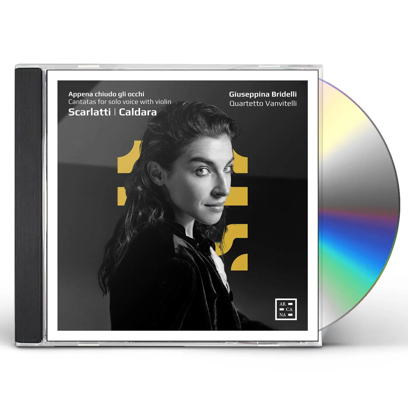 CALDARA / BRIDELLI / QUARTETTO VANVITELLI APPENA CHIUDO GLI OCCHI CD