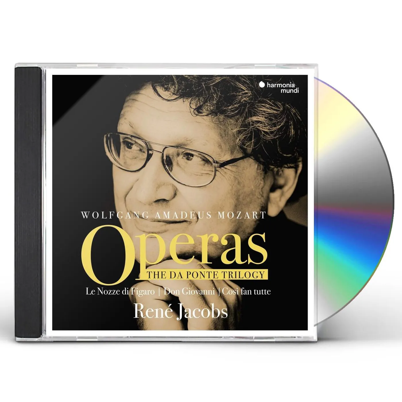 Mozart / René Jacobs DA PONTE TRILOGY CD