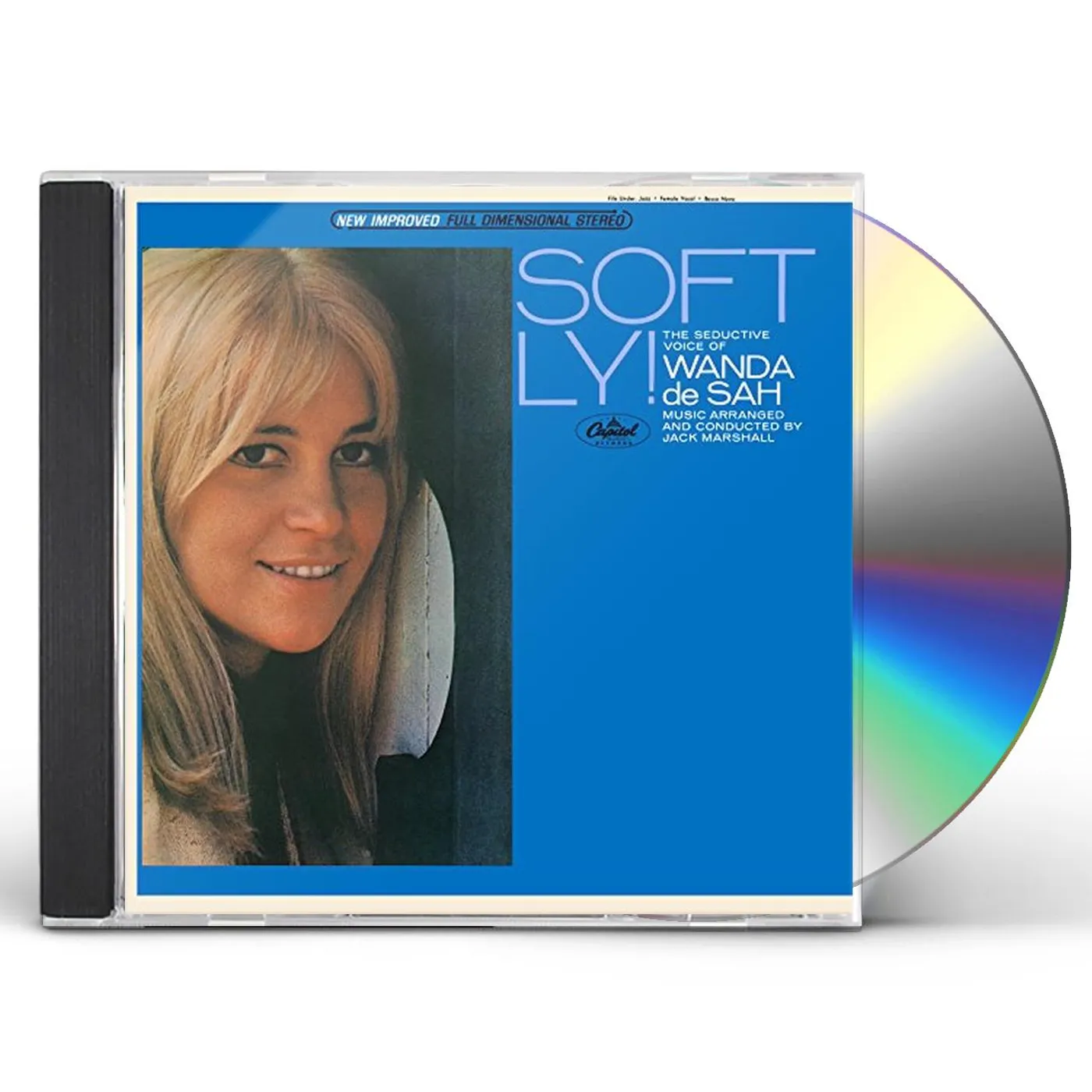 Wanda De Sah SOFTLY ! CD