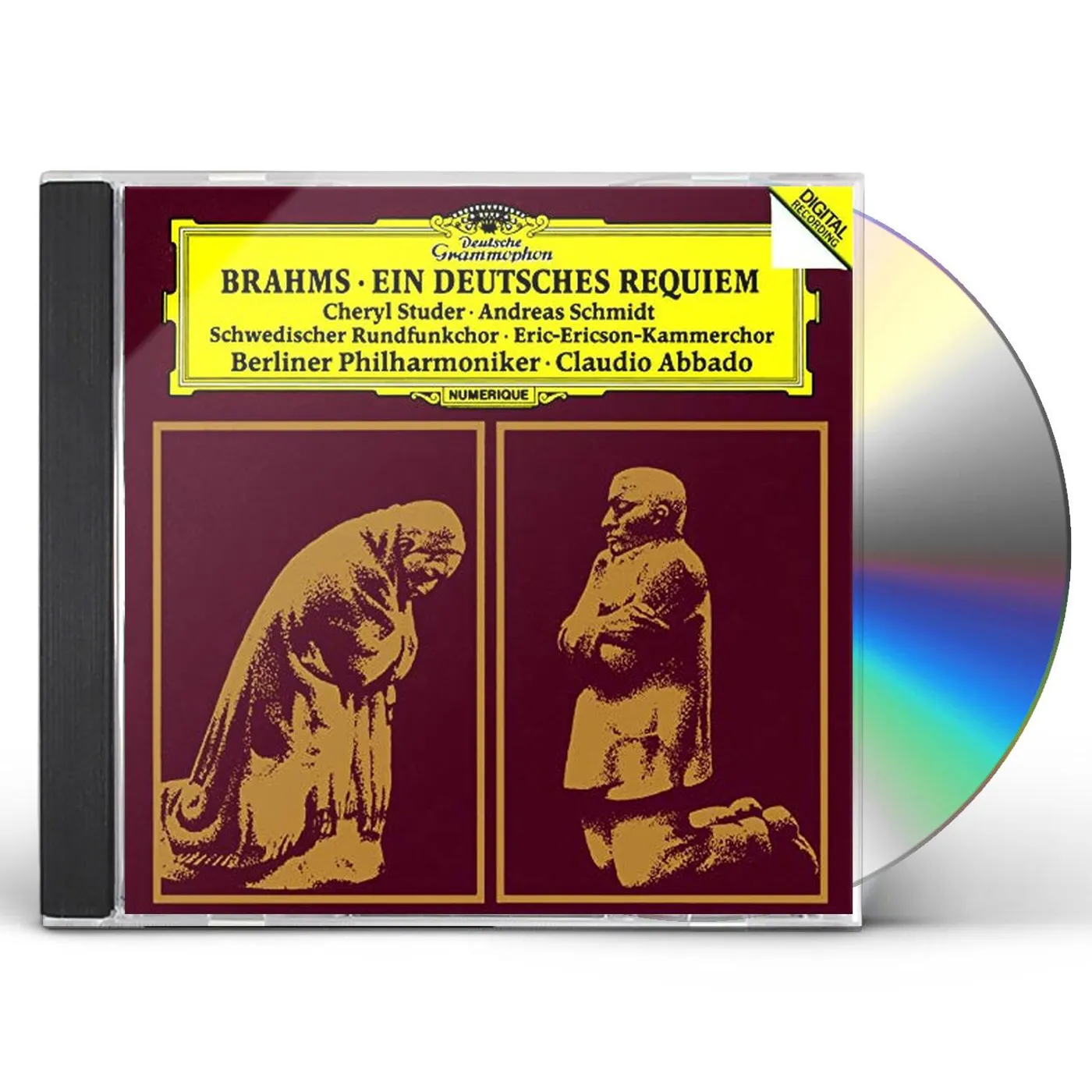 Brahms / Claudio Abbado BRAHMS: EIN DEUTSCHES REQUIEM CD