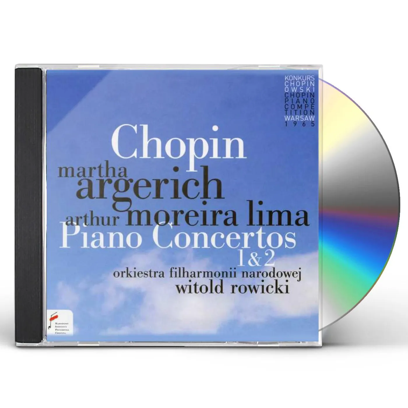 Argerich, Martha / Lima, Arthur Moreira  CHOPIN: PIANO CONCERTOS 1 & 2 CD