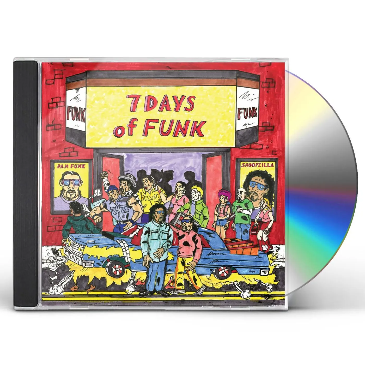 7 DAYS OF FUNK CD