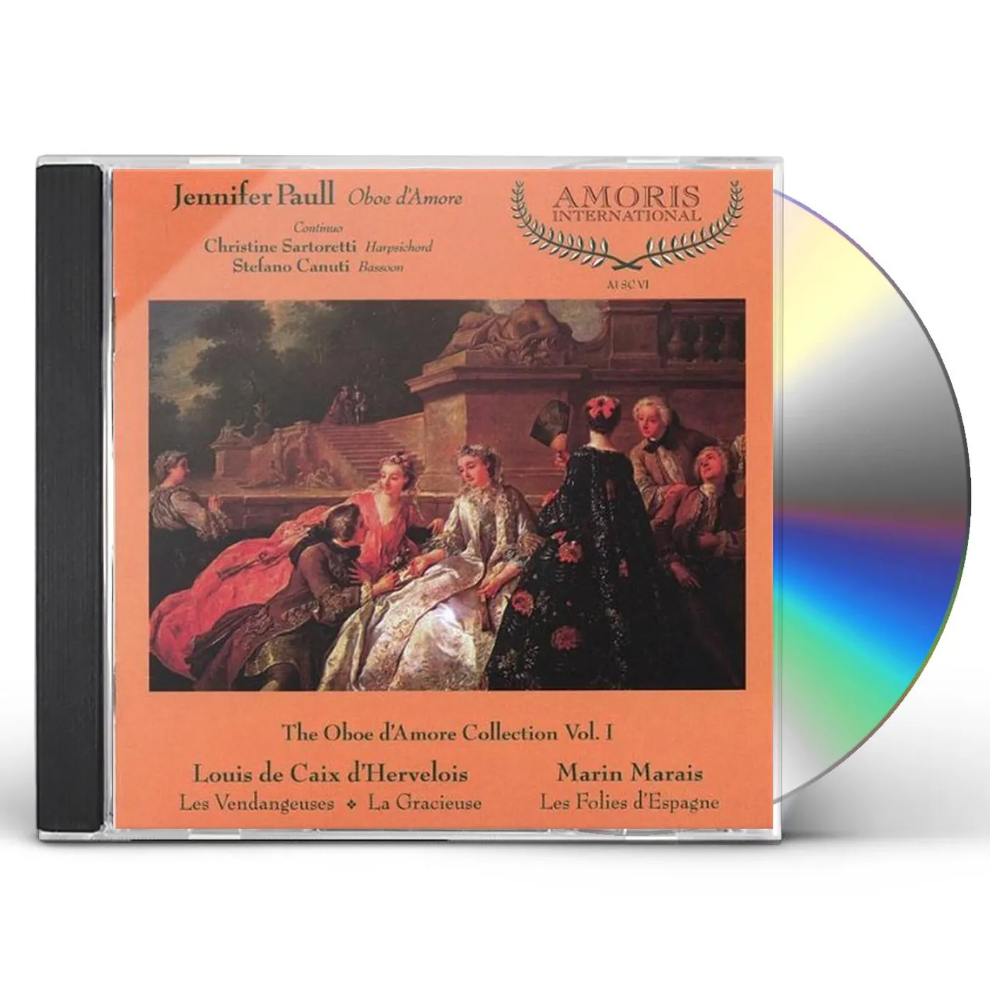 Jennifer Paull OBOE D'AMORE COLLECTION 1 CD