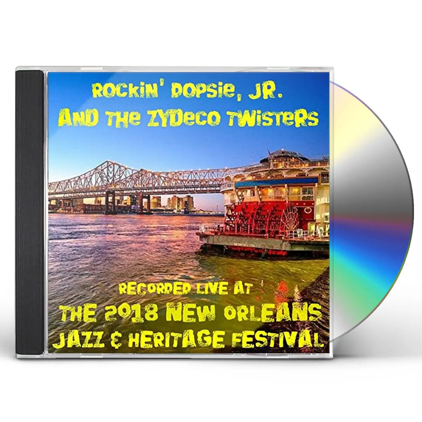 Rockin' Dopsie LIVE AT JAZZFEST 2018 CD