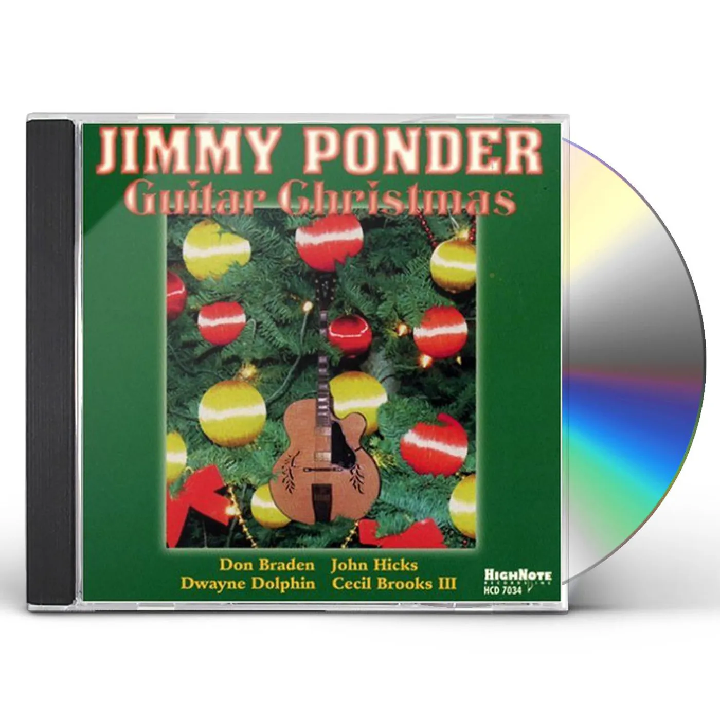 Jimmy Ponder GUITAR CHRISTMAS CD