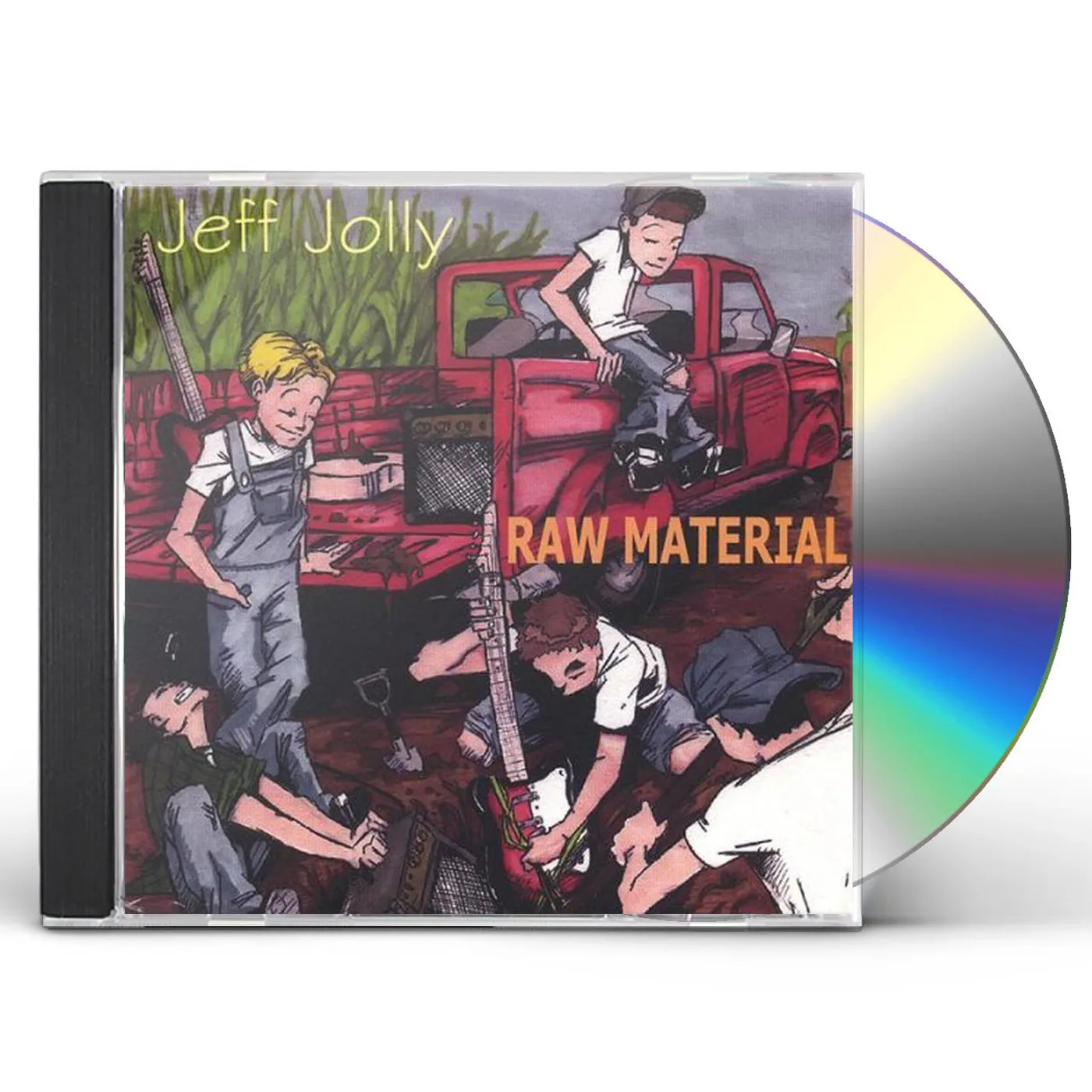 Jeff Jolly RAW MATERIAL CD