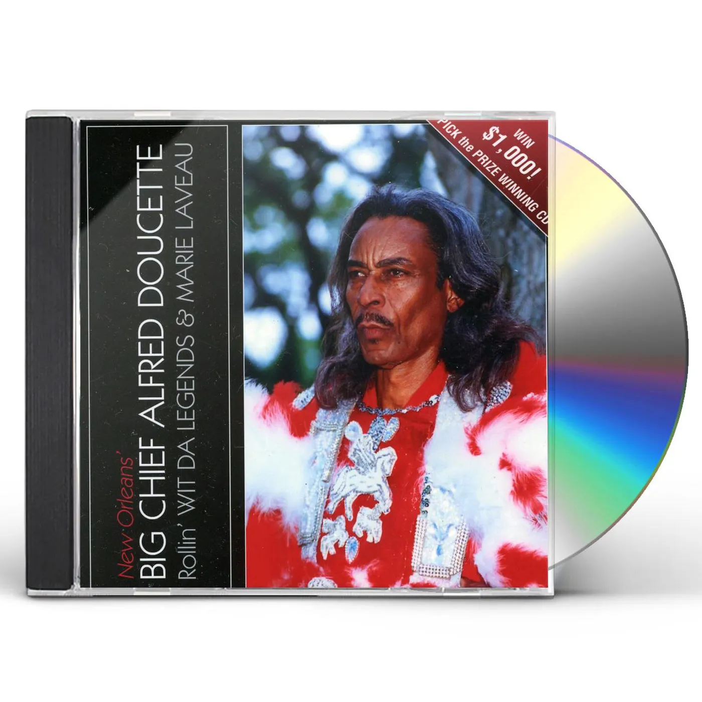 Big Chief Alfred Doucette ROLLIN WIT DA LEGENDS & MARIE LAVEAU CD