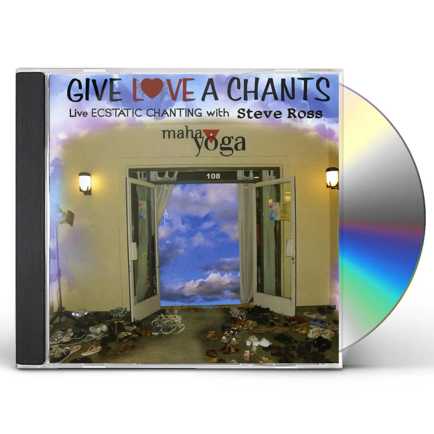 Steve Ross GIVE LOVE A CHANTS LIVE ECSTATIC CHANTING CD