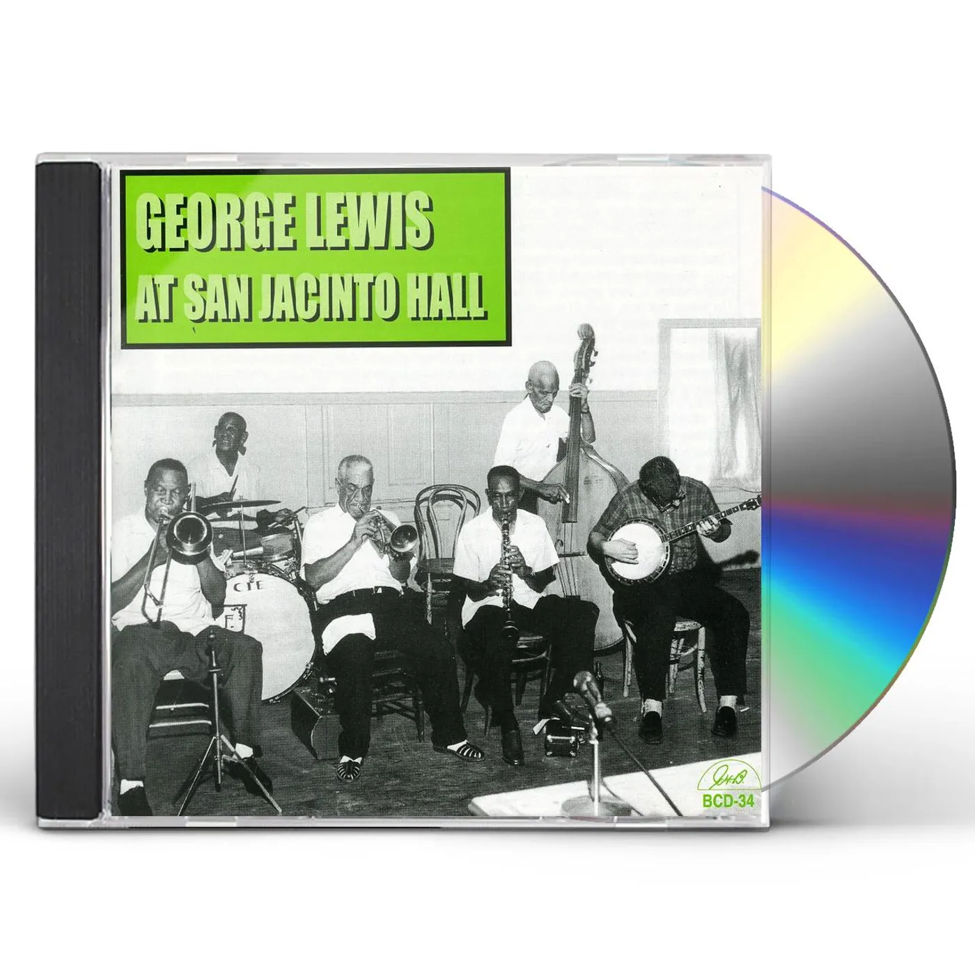 GEORGE LEWIS AT SAN JACINTO HALL CD