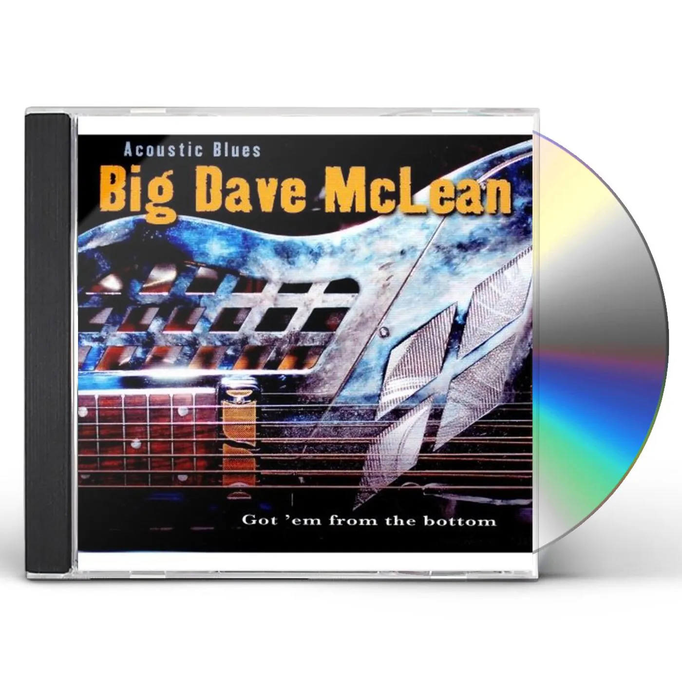 Big Dave McLean ACOUSTIC BLUES: GOT EM FROM THE BOTTOM CD