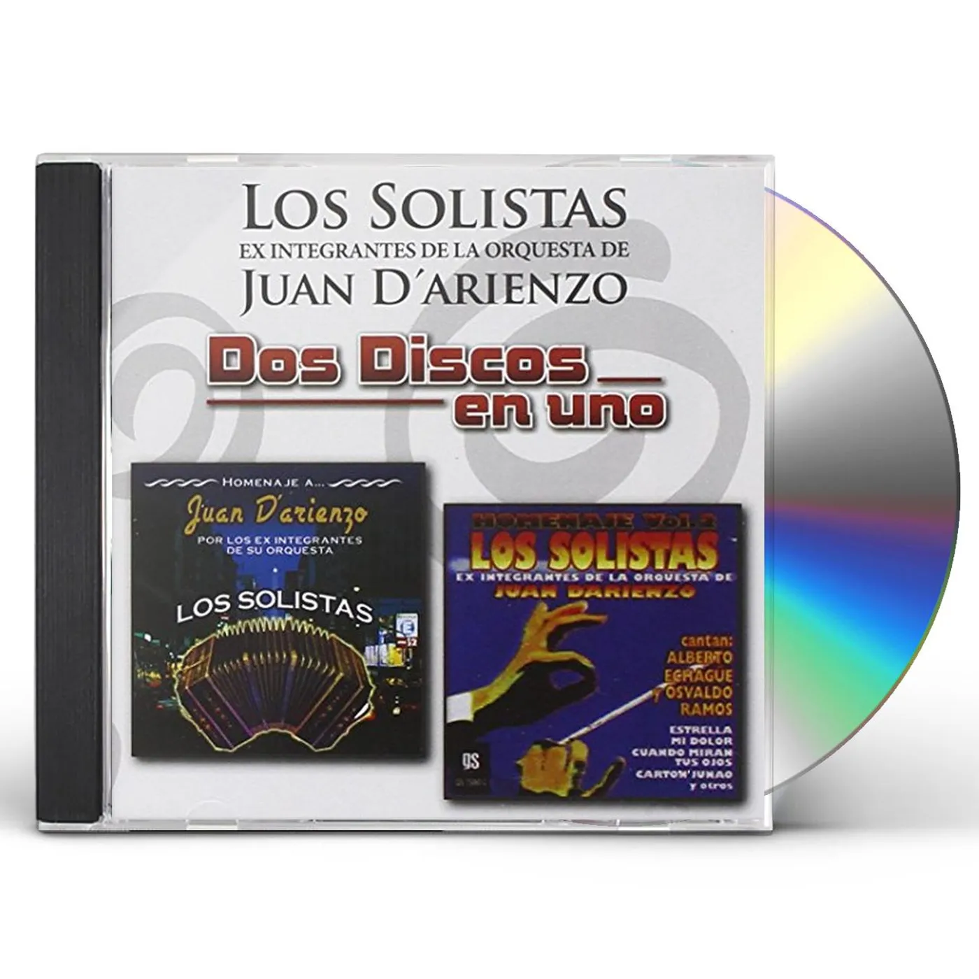 Los Solistas de D'Arienzo DOS DISCOS EN UNO CD