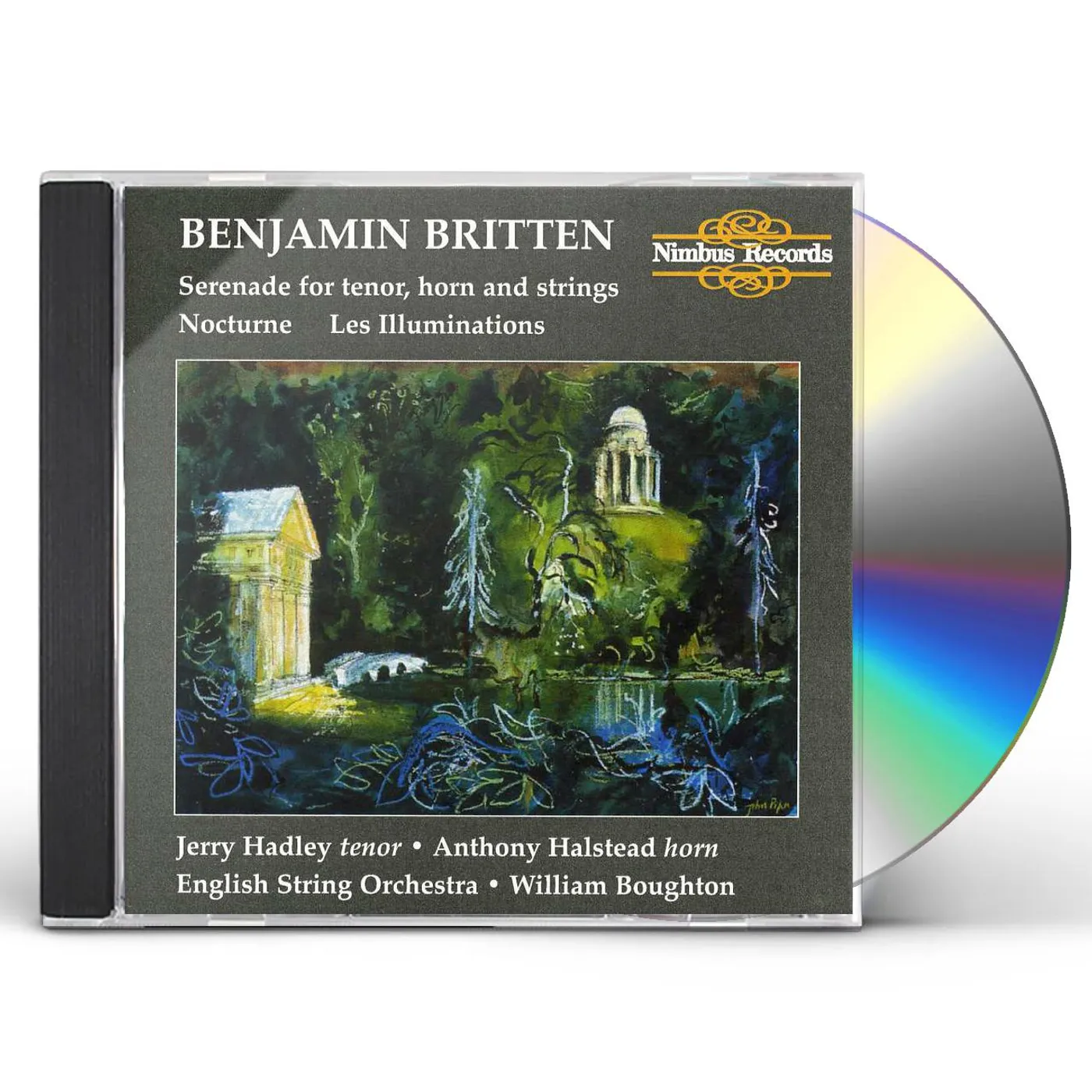 Britten SERENADE FOR TENOR,HORN & STRINGS/NOCTURNE CD