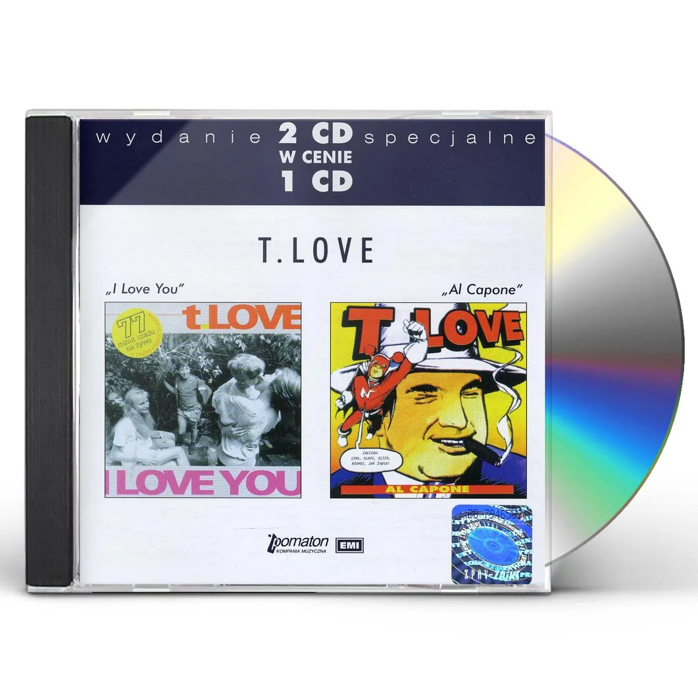T-Love I LOVE YOU/AL CAPONE CD
