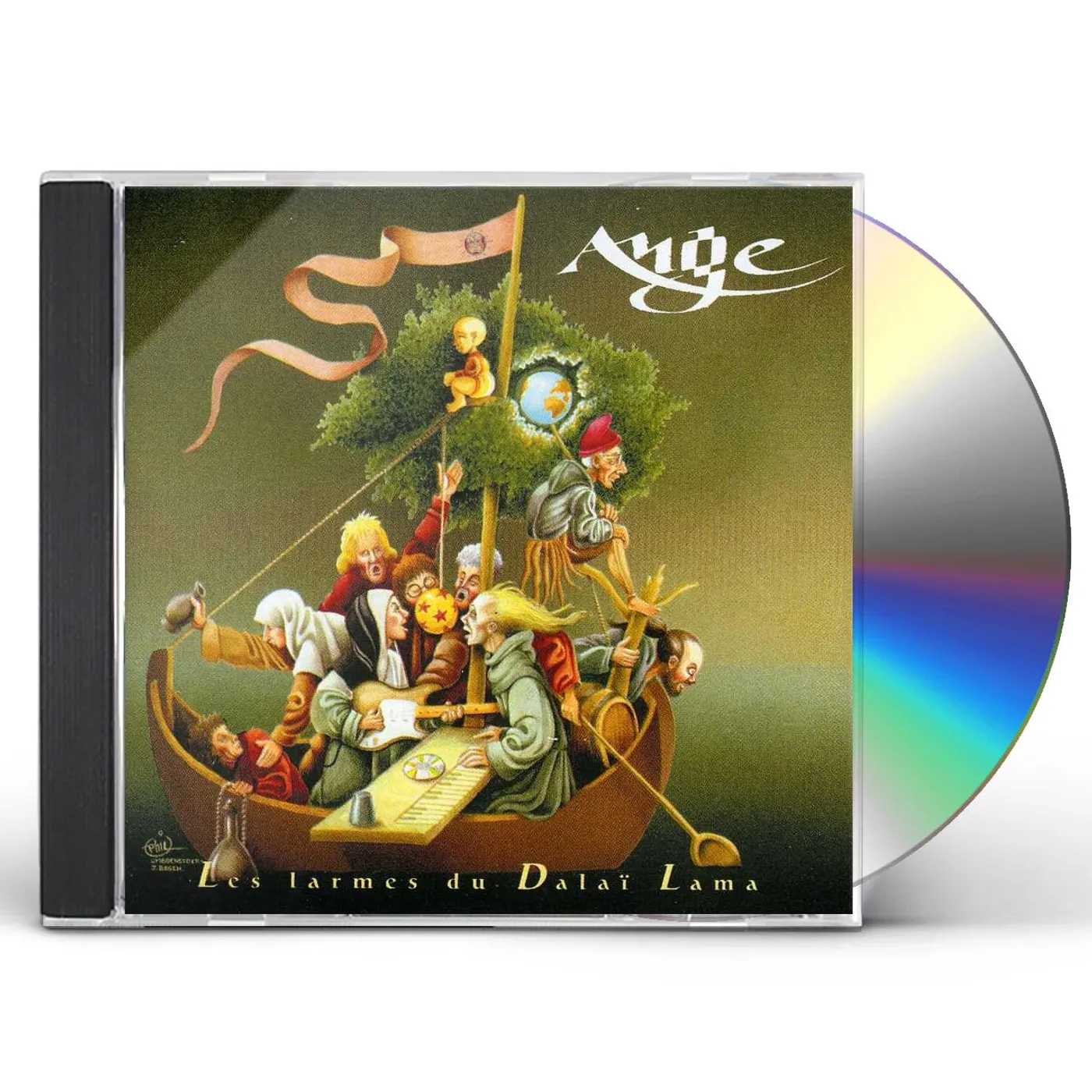 Ange LARMES DU DALAI-LAMA CD