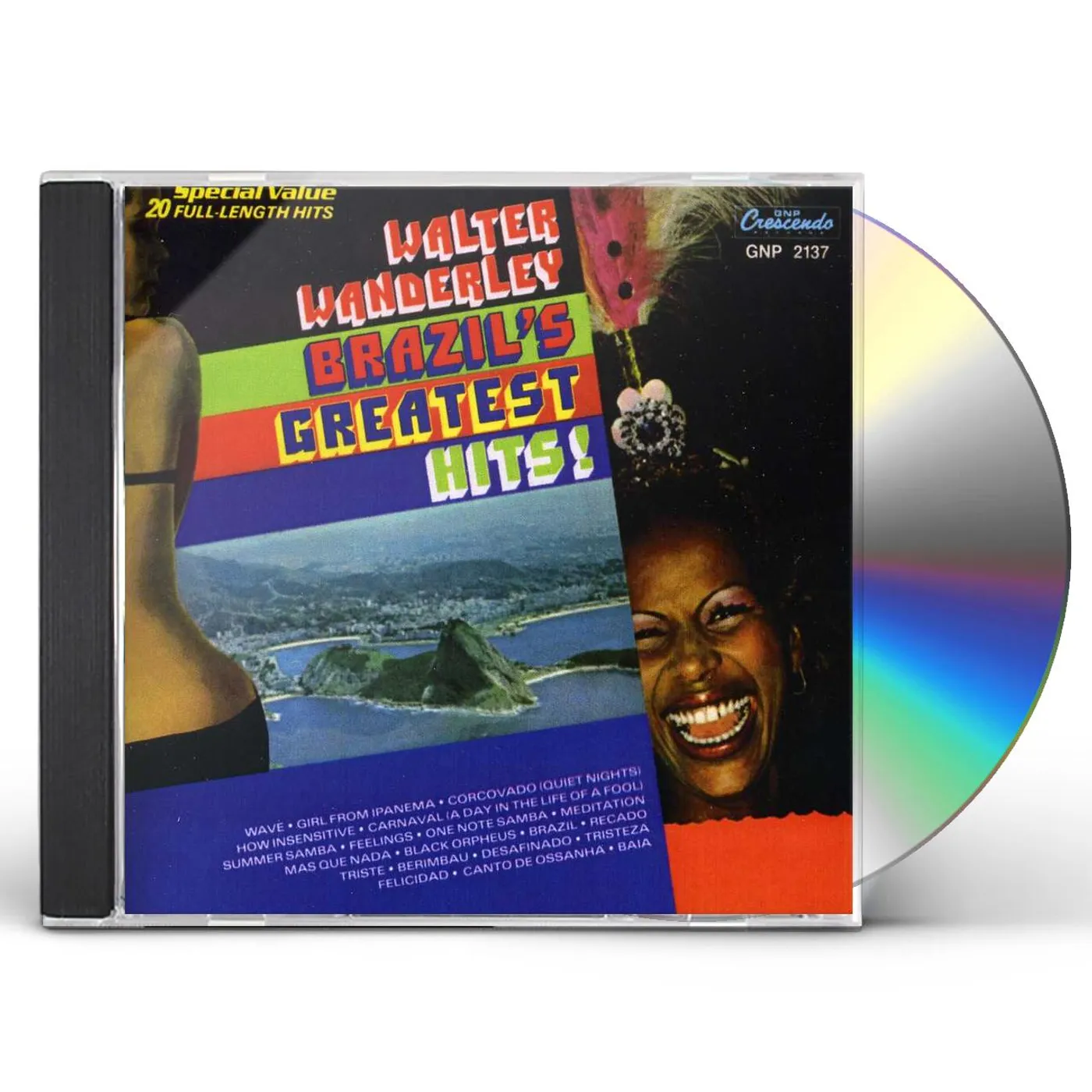 Walter Wanderley BRAZIL'S GREATEST HITS CD