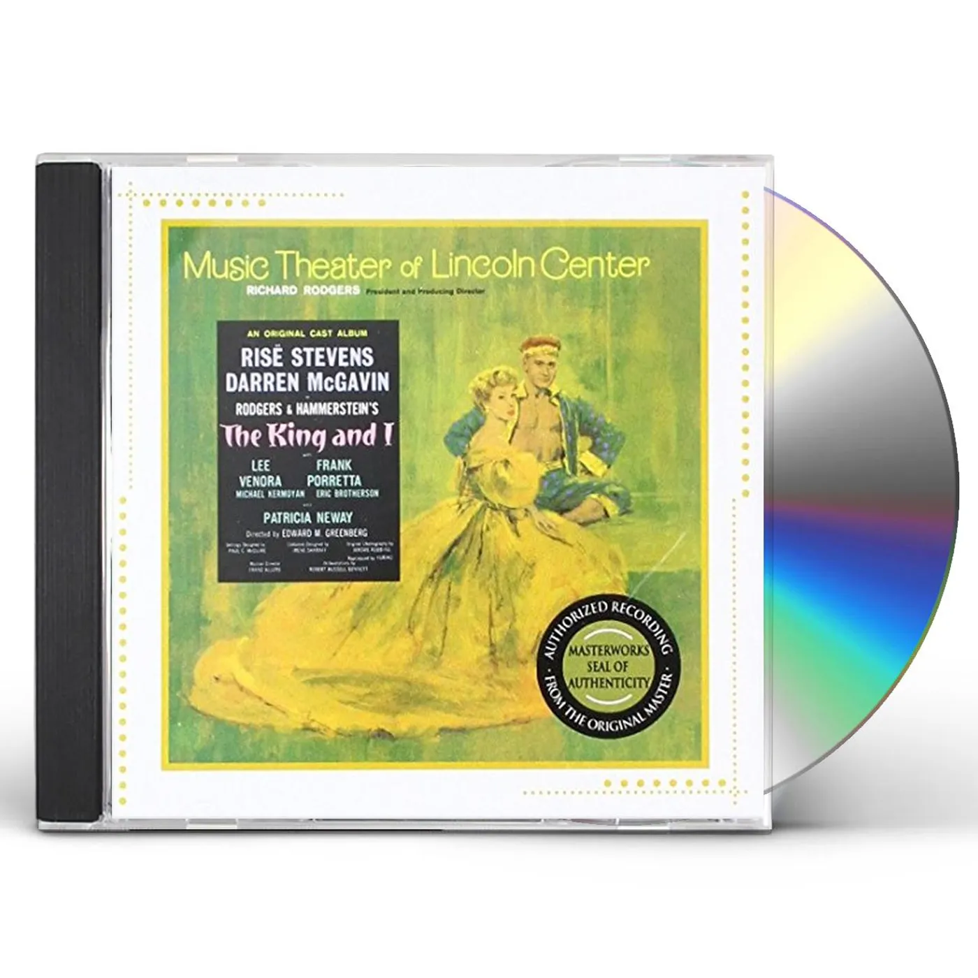 Richard Rodgers KING AND I; 1964 STUDIO CA CD