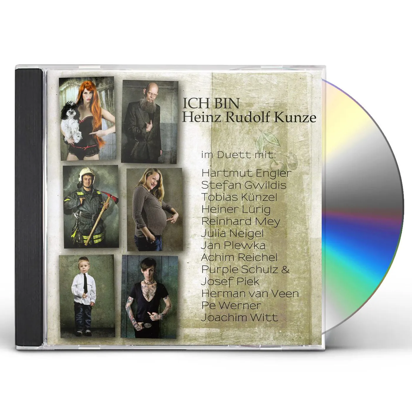 Heinz Rudolf Kunze ICH BIN: IM DUETT MIT CD