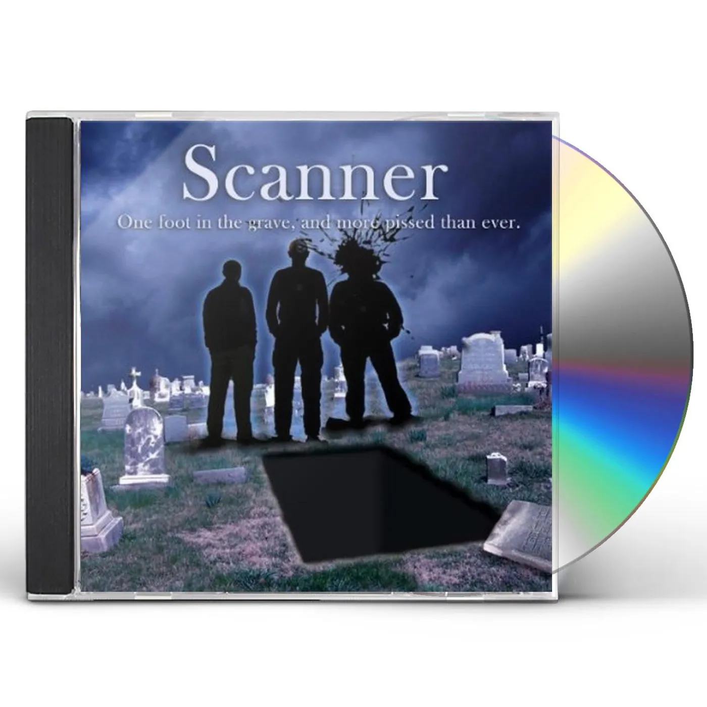 Scanner ONE FOOT IN THE GRAVE & MORE PISSED THAN EVER. CD