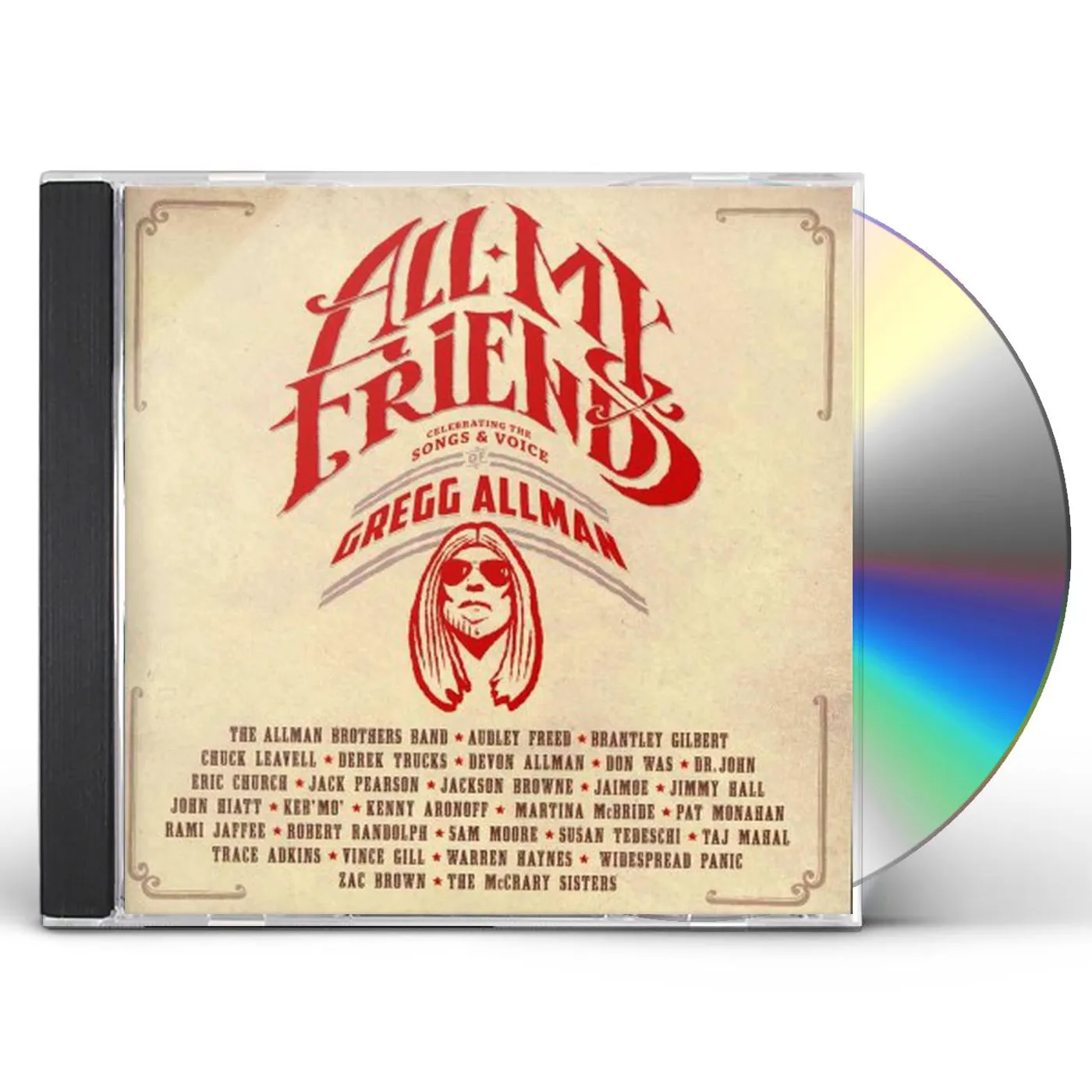 Gregg Allman ALL MY FRIENDS: CELEBRATING THE SONGS & VOICE OF CD