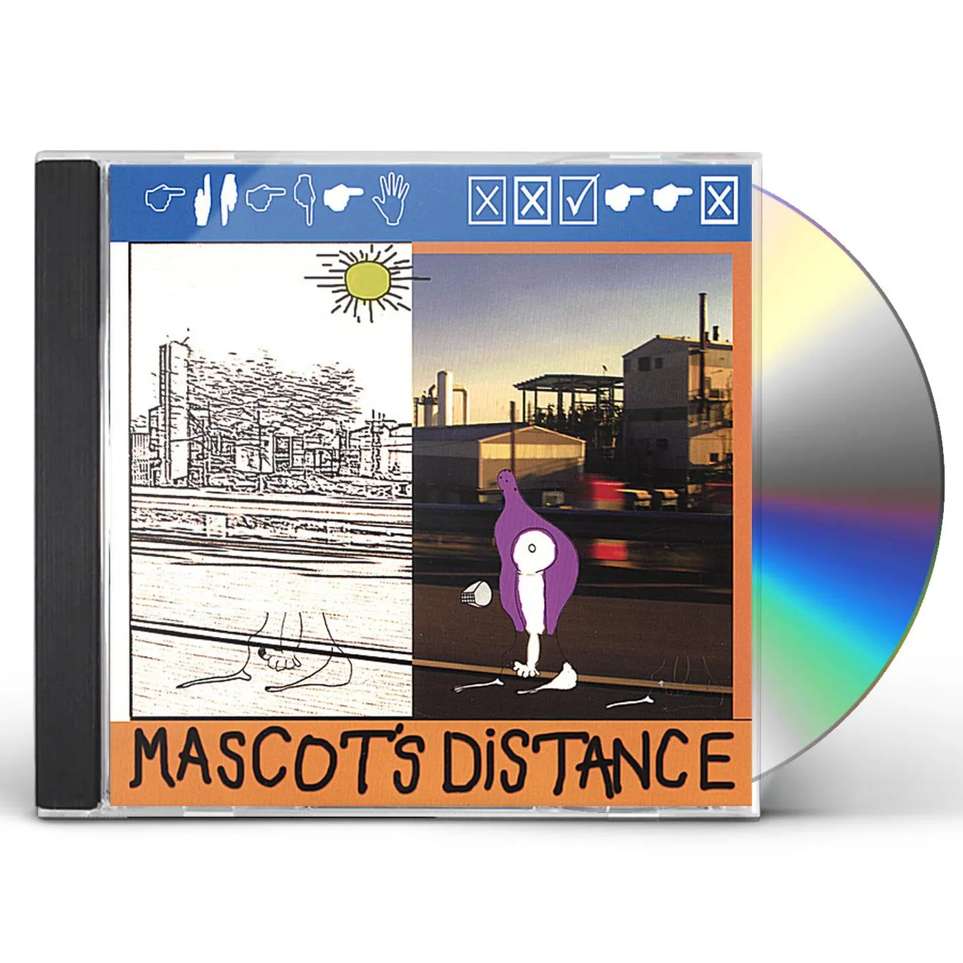 MASCOT'S DISTANCE EP CD