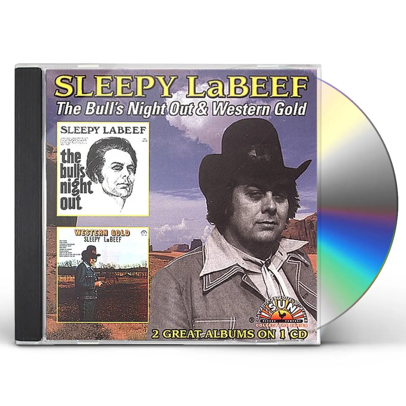 Sleepy LaBeef BULL'S NIGHT OUT / WESTERN GOLD CD