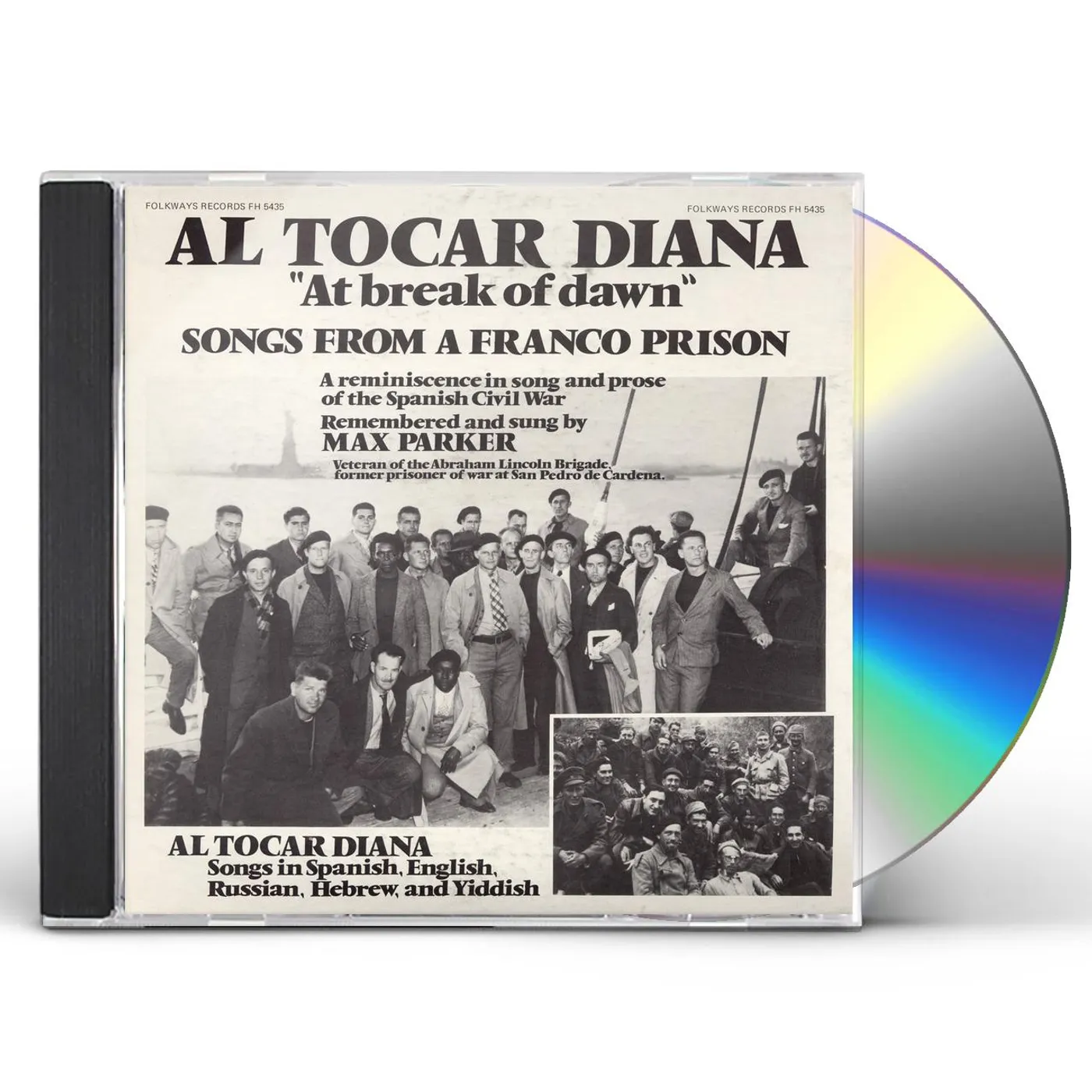 Max Parker AL TOCAR DIANA: AT THE BREAK OF DAWN CD