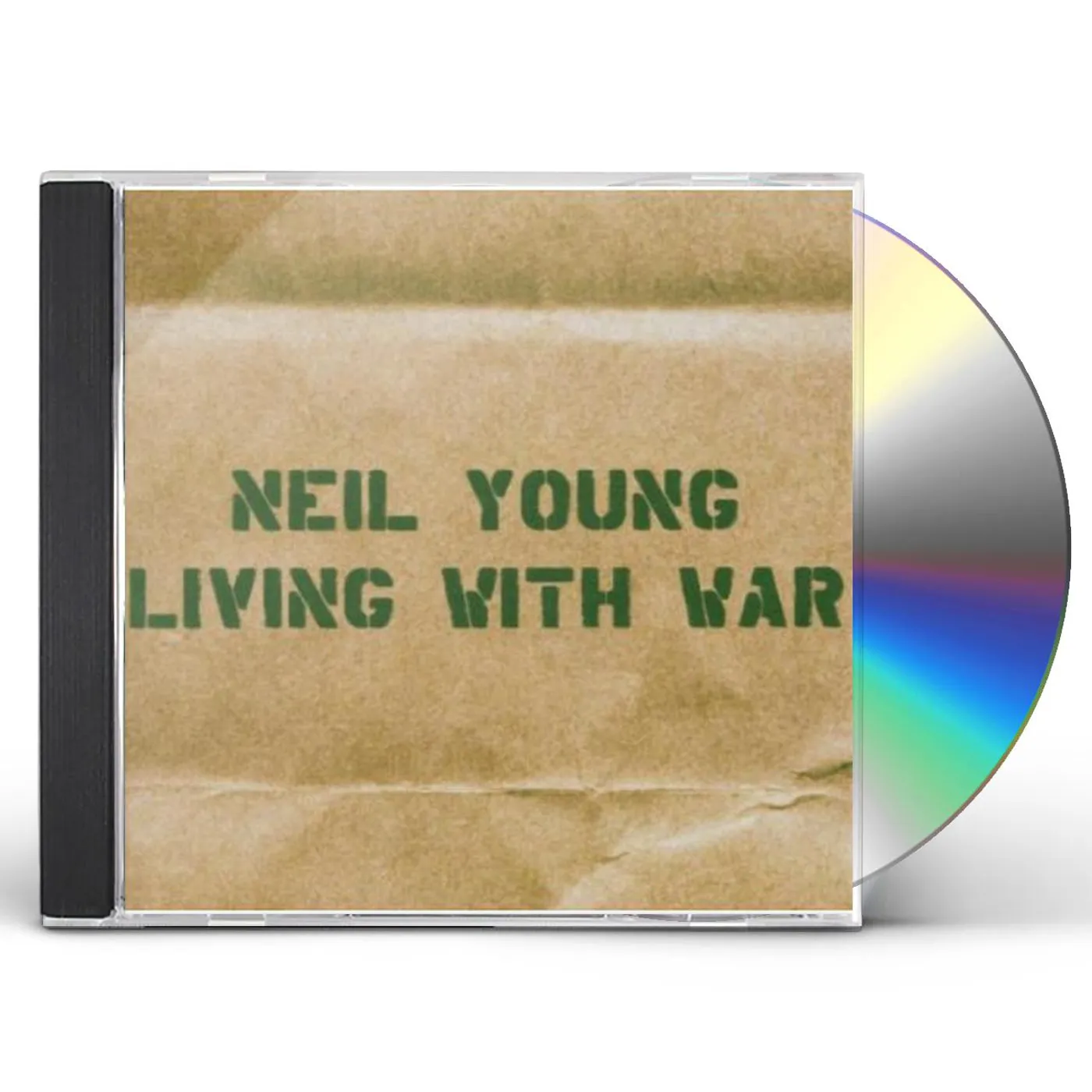 Neil Young LIVING WITH WAR CD