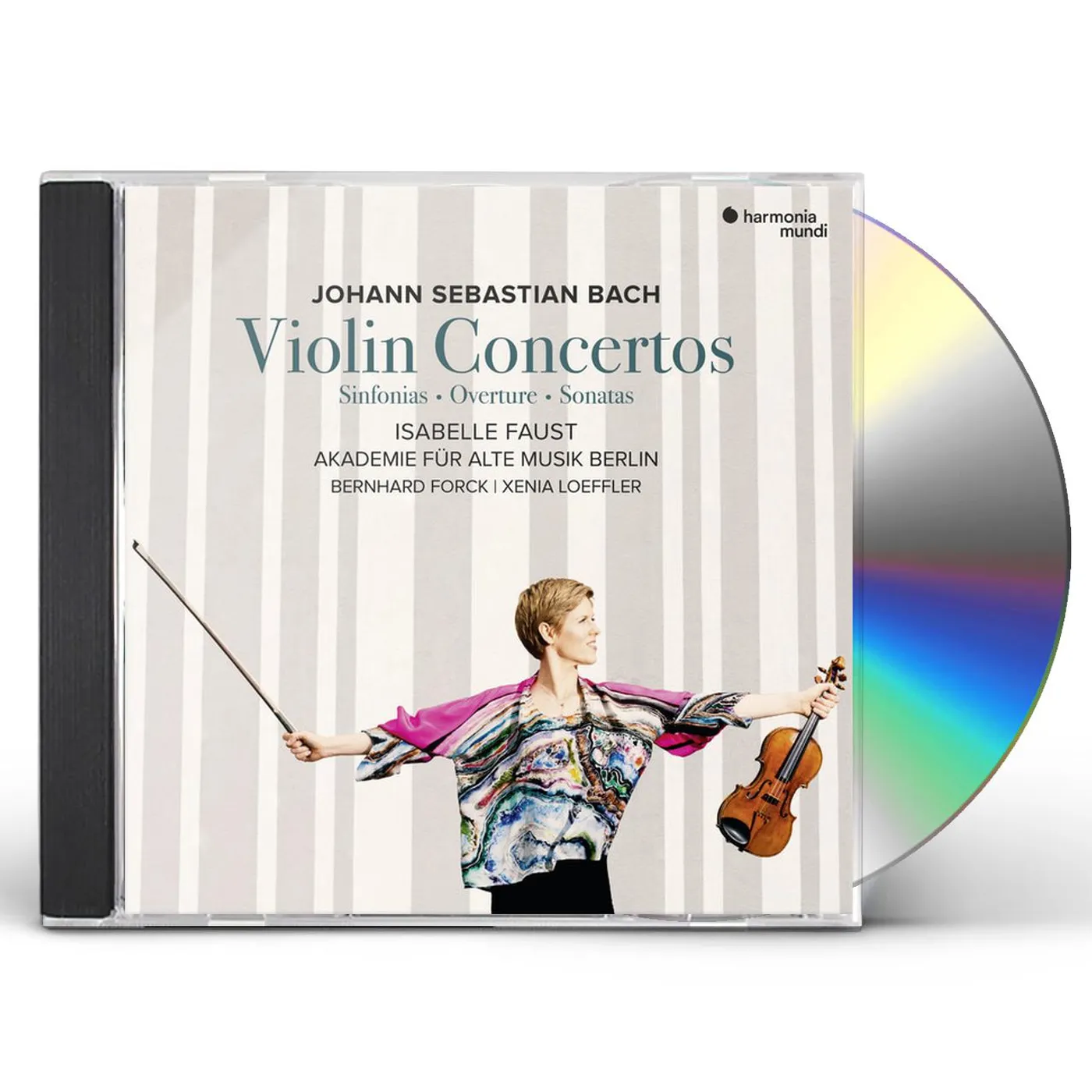 Isabelle Faust BACH: VIOLIN CONCERTOS CD