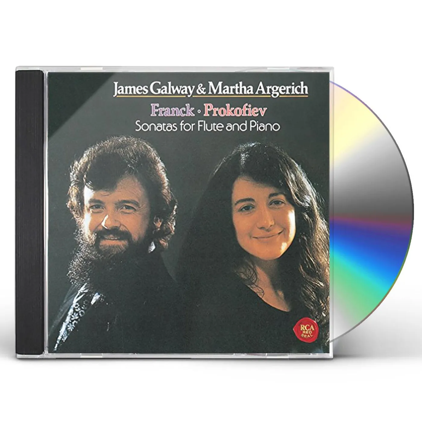 James Galway FRANCK & PROKOFIEV: FLUTE SONATAS CD