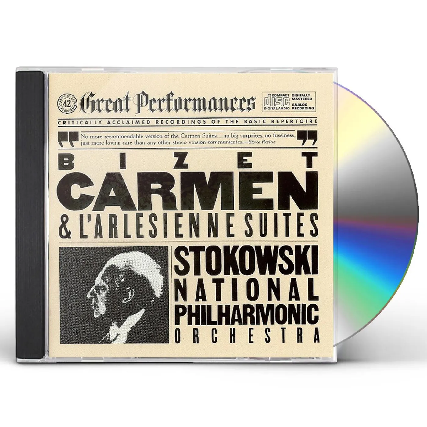 Leopold Stokowski BIZET: CARMEN & L'ARLESIENNE S (LIMITED) CD