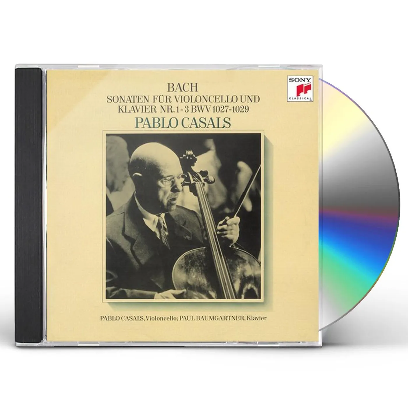 Pablo Casals J. S. BACH: CELLO SONATAS (LIM CD