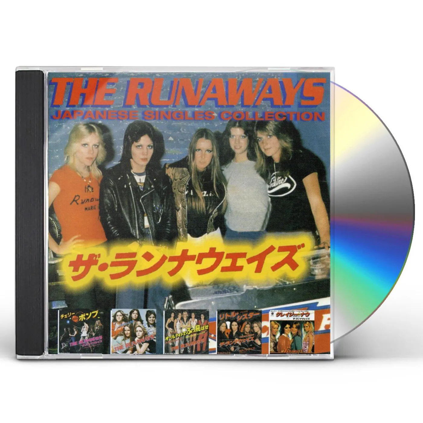 The Runaways JAPANESE SINGLES COLLECTION CD