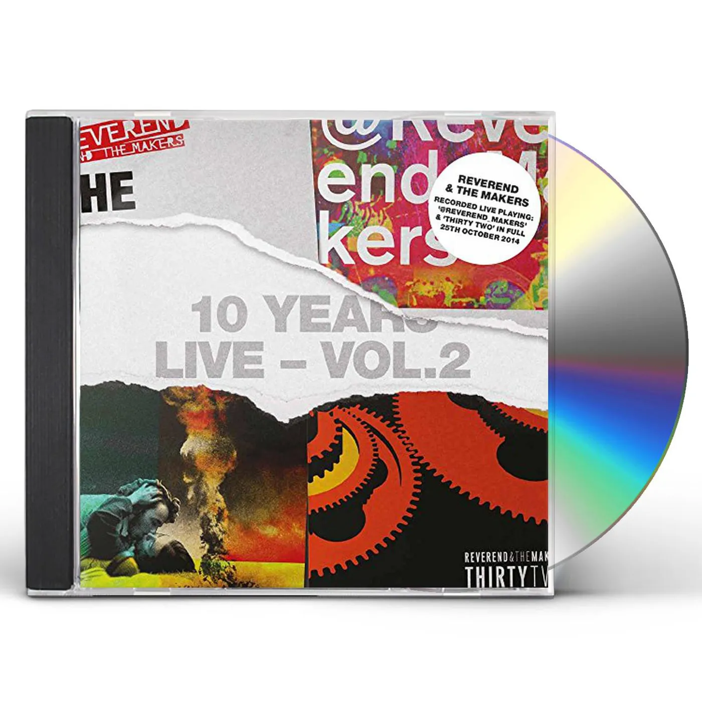 Reverend And The Makers 10 YEARS LIVE: VOL.2 CD