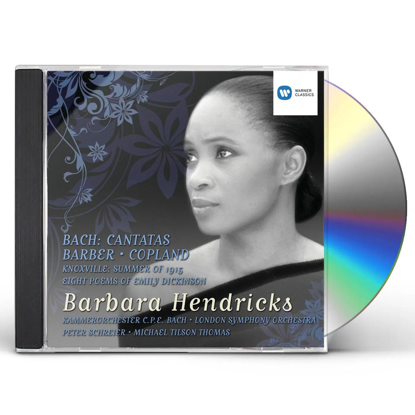 Barbara Hendricks BACH CANTATAS & BARBER COPLAND CD
