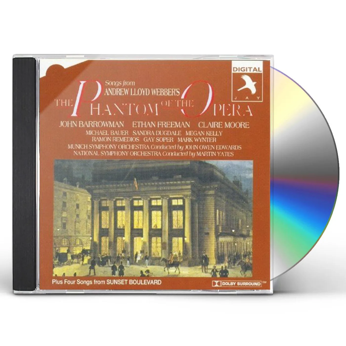 ANDREW LLOYD WEBBER / FREEMAN / MOORE / BARROWMAN PHANTOM OF THE OPERA CD