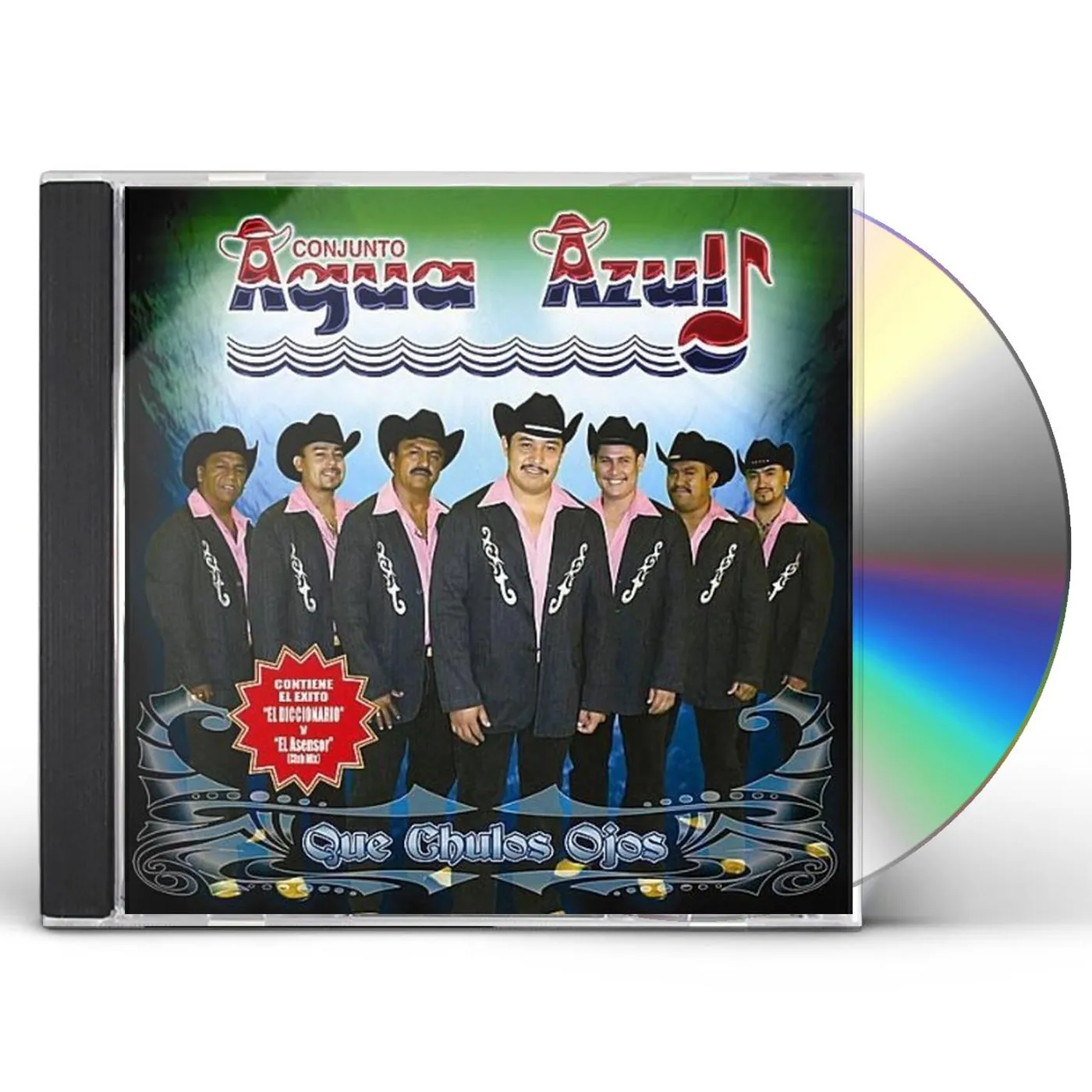 Agua Azul QUE CHULOS OJOS CD