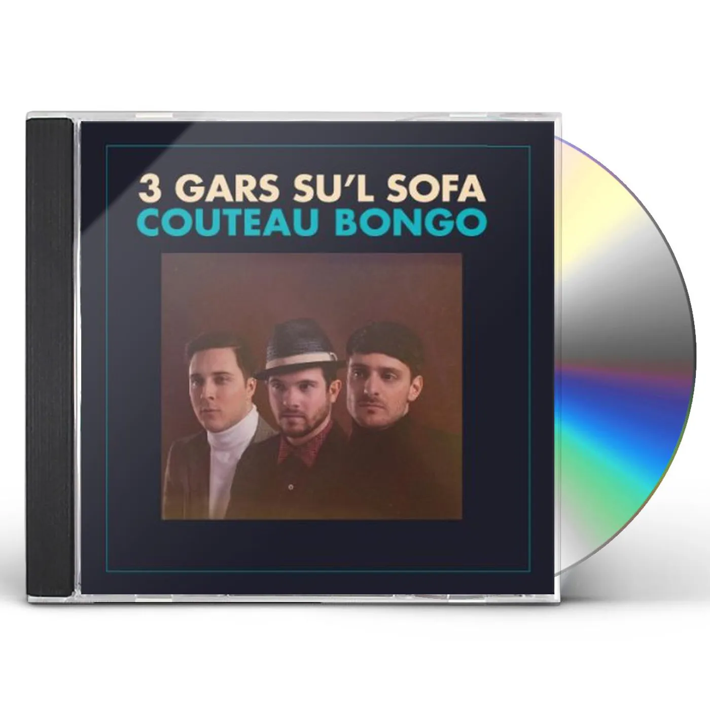 3 Gars Su'l Sofa COUTEAU BONGO CD